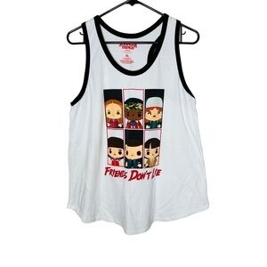 Stranger Things Chibi Group Girls Tank Top
Friends don't lie Graphic Tank Top XL